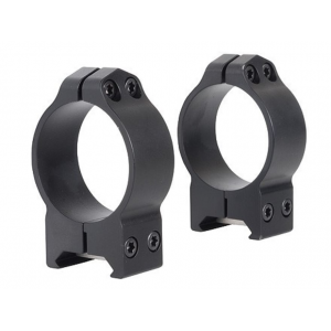 Warne Maxima Weaver 34mm Scope Rings Matte Black Medium - Warne