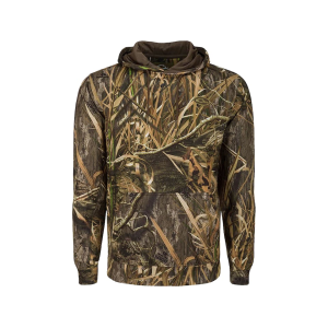 DRAKE Men's MST Performance Hoodie Mossy Oak Shadow Grass Habitat Large