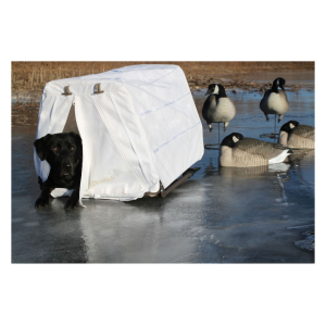 MOmarsh InvisiLAB Elevated Dog Blind Snow Cover - Momarsh