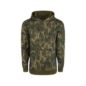 Ol' Tom Men's Back Eddy Embossed Solid Hoodie Mossy Oak Greenleaf 3XL - Ol' Tom