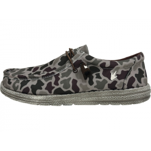 FROGG TOGGS Men's Java 2.0 Lace Up Waterproof Boat Shoes Synthetic Woodland Camo 10 D