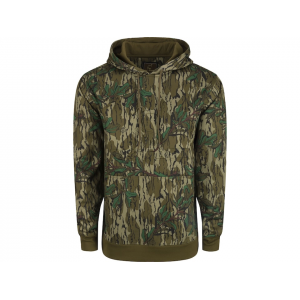 OL' TOM Men's Back Eddy Embossed Solid Hoodie Mossy Oak Greenleaf 2XL