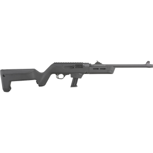 Ruger PC Carbine Magpul Backpacker Semi Automatic Rifle 9mm Luger 16.12" Fluted Black Threaded Barrel Black Frame Black Takedown Stock