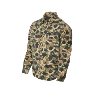 Avery Men's Heritage Chamois Long Sleeve Shirt Old School Camo 2XL - Avery
