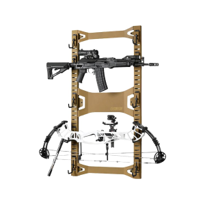 Savior Equipment Horizontal Wall Rack Flat Dark Earth - Savior Equipment