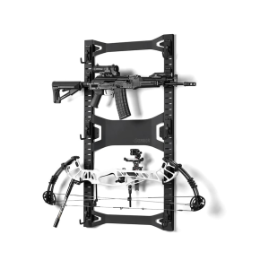Savior Equipment Horizontal Wall Rack Black - Savior Equipment