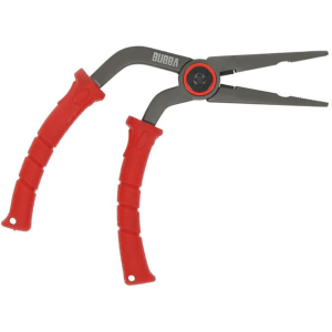 Bubba Pistol Grip Pliers 8.5" Stainless Steel Polymer Handle Red - Bubba