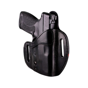 Urban Carry LockLeather OWB Holster Right Hand Glock 26, 27, 33, Smith & Wesson Shield, Shield 2.0, Springfield XD Mod.2 Subcompact, Walther CCP Leather Black - Urban Carry
