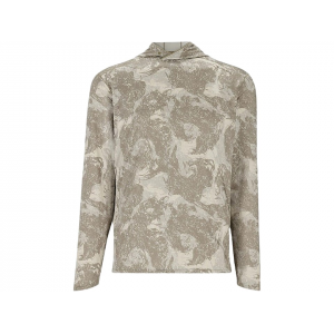 SIMMS Men's SolarFlex Hoodie Back Eddy Stone Medium