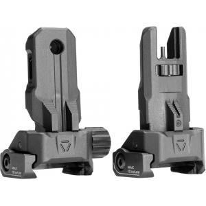 Strike Industries Backup Sights AR-15 Polymer Black - Strike Industries