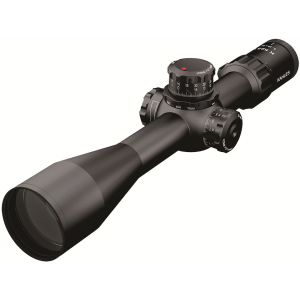 KAHLES K525i Rifle Scope 34mm Tube 5-25x 56mm CCW Adjustments Left Windage Knob Zero Stop Top Focus First Focal Illuminated MOAK Reticle Matte Demo