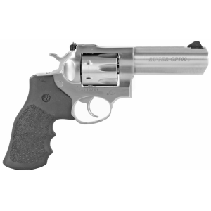 Ruger GP100 357 Magnum Revolver 4.2" Stainless Barrel 6 Round Black Grip