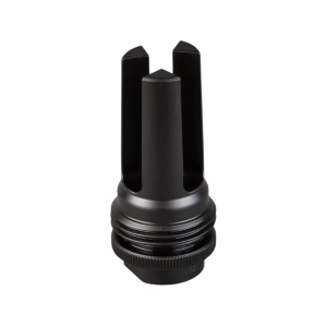 SilencerCo ASR 7.62 Flash Hider Suppressor Mount 7.62mm AR-10, LR-308 9/16x24 LH Thread Steel Matte - Silencerco