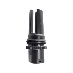 SilencerCo ASR 7.62 2.75" Flash Hider Suppressor Mount 7.62mm AR-10, LR-308 1/2"-28 Thread Steel Matte - Silencerco