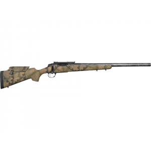 PROOF Research Tundra Ti Bolt Action Rifle 7mm Remington Magnum 24" Carbon Fiber Threaded Barrel Black Frame Tactical Flat Dark Earth Adjustable Comb Stock