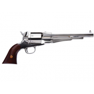 Cimarron Firearms 1858 45 Colt (Long Colt) Revolver 8" Nickel Barrel 6 Round Walnut Grip - Cimarron Firearms