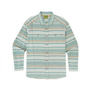 MARSH WEAR Men's Westerly Flannel Shirt Sea Pine Medium