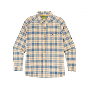 MARSH WEAR Men's Westerly Flannel Shirt Wheat Large