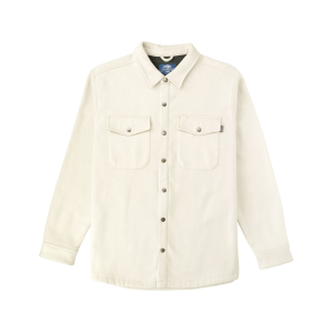 AFTCO Men's Stout Shirt Jacket Sand Heather Large