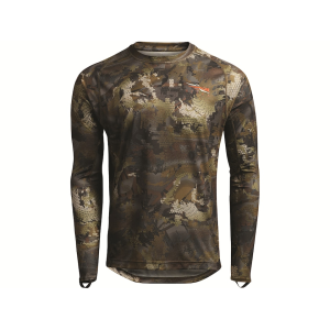SITKA GEAR Men's Core Lightweight Long Sleeve Crew Neck Shirt Gore Optifade Waterfowl Timber XL