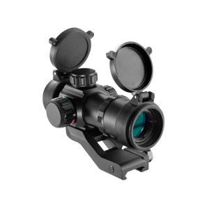 Barska Tactical Red Dot Sight 1x 30mm 4 MOA Dot with Picatinny Mount Matte Black - Barska
