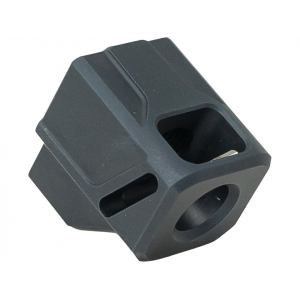 Faxon EXOS-514 Pistol Compensator S&W M&P 9mm 1/2"-28 Thread Aluminum Black - Faxon