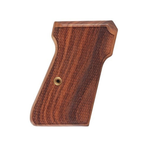 Hogue Fancy Hardwood Grips for Walther PP, PPK/S Checkered Pau Ferro - Hogue