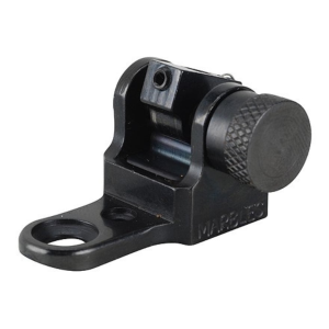 Marble's Improved Tang Peep Sight Base for Browning 71, Winchester 1886 with Tang Safety Blue - Marble Arms