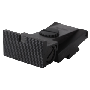 Kensight Adjustable Deep Notch 1911 Rear Sight Bo-Mar Cut Steel Black Square Blade Fully Serrated - Kensight