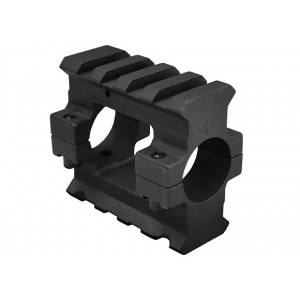 Yankee Hill Machine Gas Block 2 Picatinny Rail AR-15, LR-308 Standard Barrel .750" Inside Diameter Steel Matte - Yankee Hill