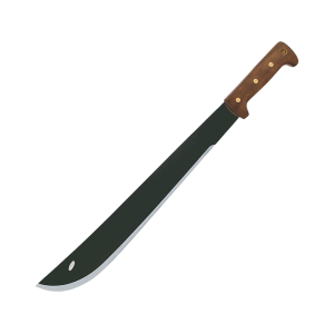 Condor Knives El Salvador Machete 18" 1075 Black Powder Coat Blade Walnut Handle - Condor Knives