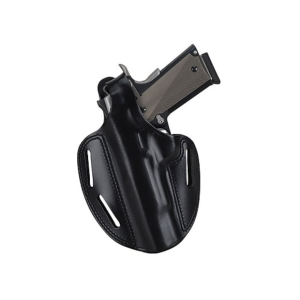 Bianchi 7 Shadow 2 OWB Holster Left Hand 1911 Government Leather Black - Bianchi