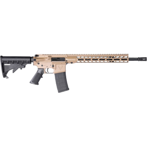 00840213904401 STAG Arms STAG 15 Classic Semi Automatic Rifle 5.56x45mm Nato 16" Black Threaded Barrel Tan Frame Tan Pistol Grip 00840213904401 864092