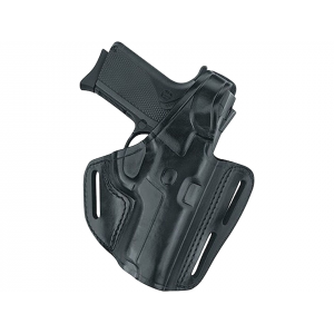 GOULD & GOODRICH B803 OWB Holster Left Hand Glock 17, 22, 31, 47 Leather Black
