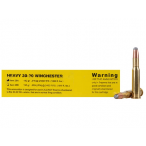 falo Bore 30-30 Winchester 190 Grain Jacketed Flat Nose Box Of 20 Ammo