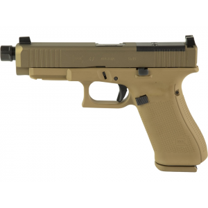 Glock 47X MOS 9mm Luger Pistol 4.49" Threaded Barrel 17+1 Round Flat Dark Earth - Glock