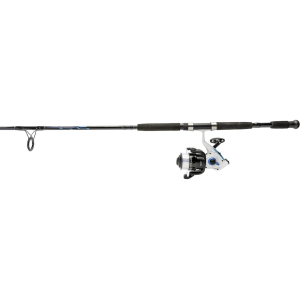 Zebco Salt Fisher Bite Alert 7' Med Hvy 2pc Spinning Combo - Zebco