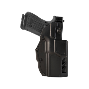 GOULD & GOODRICH T.E.L.R. X3000 Off Duty OWB Holster Right Hand Glock 19, 19X, 23, 32, 45 with Red Dot Kydex Black