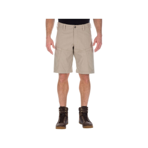 5.11 Men's Apex Tactical Shorts Canvas Flex-Tac Khaki 38" Waist 11" Inseam - 5.11