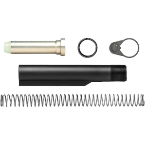 AERO PRECISION Receiver Extension Buffer Tube Assembly 6-Position Mil-Spec Diameter AR-15 H1 Aluminum Black