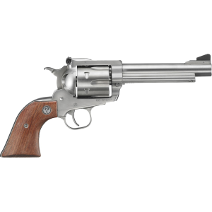 Ruger Super Blackhawk 44 Remington Magnum Revolver 5.5" Stainless Barrel 6 Round Hardwood Grip