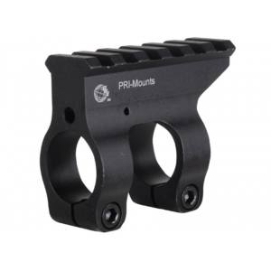 PRI Gas Block Single Picatinny Rail AR-10, LR-308 Standard Barrel .875" Inside Diameter Aluminum Matte - Pri