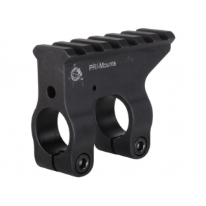 PRI Gas Block Single Picatinny Rail AR-10, LR-308 Standard Barrel .750" Inside Diameter Aluminum Matte - Pri