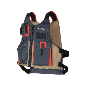ONYX Kayak Fishing Life Jacket Oversize Tan
