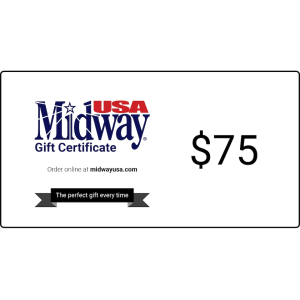 MidwayUSA $75 Gift Certificate - Midwayusa