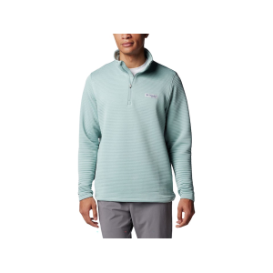 Columbia Men's Bonefish Quarter Zip Shirt Crushed Blue 2XL - Columbia
