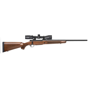 Mossberg Patriot Bolt Action Rifle 30-06 Springfield 22" Fluted Blued Barrel Blued Frame Walnut Straight Grip Stock with Vortex Crossfire II Scope