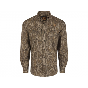 OL' TOM Men's Wingshooter Trey Shirt Mossy Oak Bottomland XL