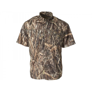 BANDED Men's Lightweight Hunting Short Sleeve Shirt Realtree Max-7 Medium