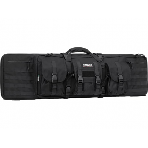 Savior Equipment American Classic Double Rifle Case Polyester 42" Black - Savior Equipment